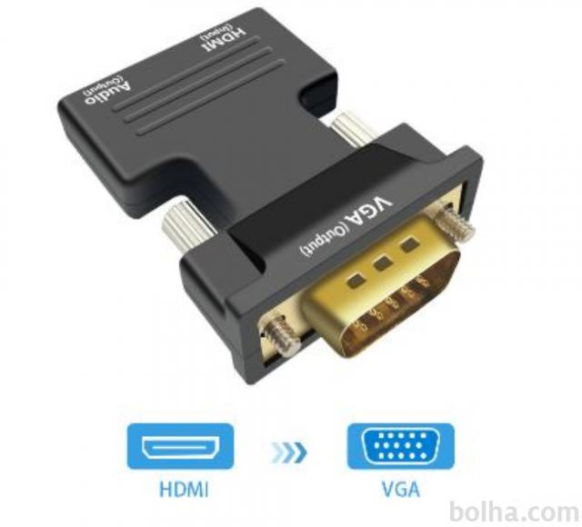 pretvornik HDMI na VGA mini