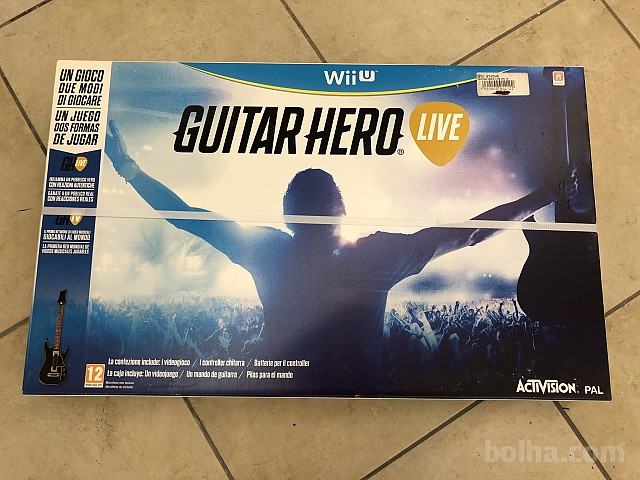 Guitar Hero kitara + igra nintendo wii