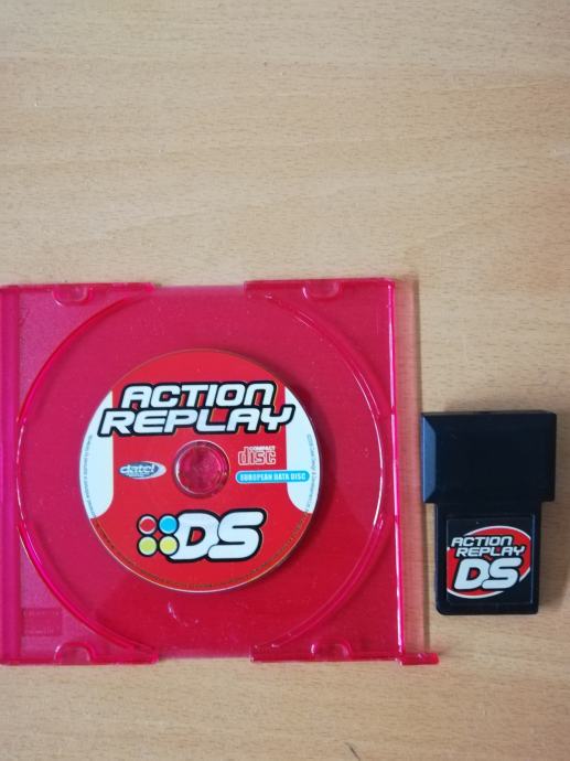 Nintendo DS Action replay card in CD