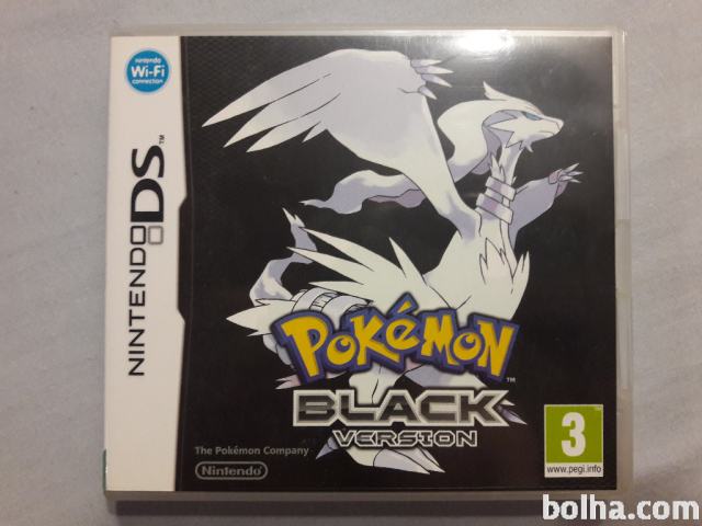 Prodajam škatlo igre Pokémon Black