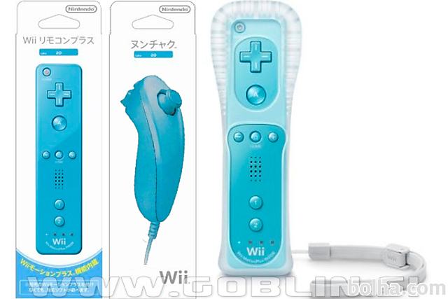 Wii Remote Plus kompatibilen + Nunchuk, moder