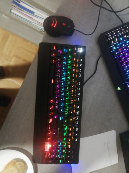 Gaming keyboard in mouse