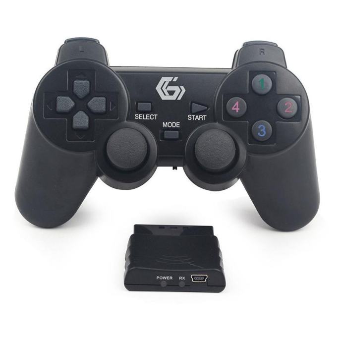 GEMBIRD Gamepad USB/PC/PC2/PS3 brezžičen
