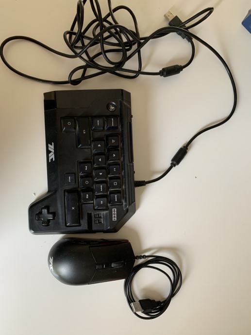Hori Tac 4, miška in tipkovnica za PS4, PS3