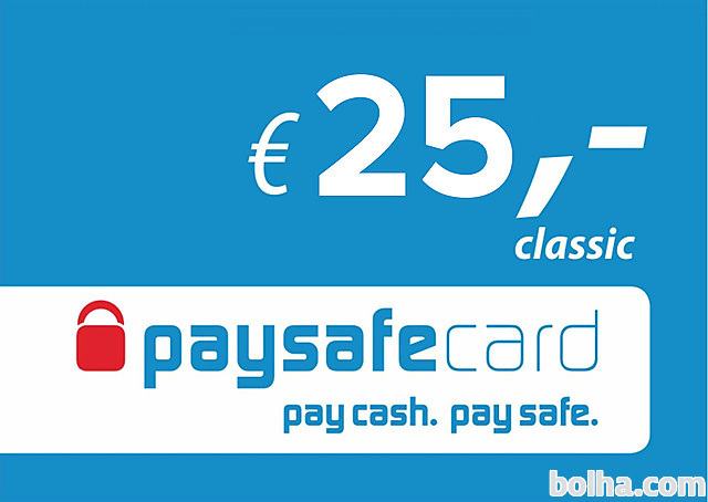 Paysafecard 25€ (PC | PS4 | PS3 | PS Vita)
