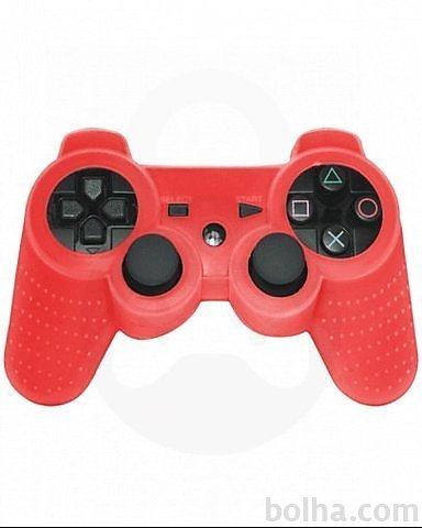PlayStation 3 (PS3) DualShock 3 silikonska prevleka, rdeča
