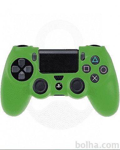Playstation 4 (PS4) silikonska prevleka za kontroler, zelena
