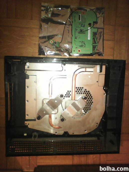 PS3 Fat spodnji del ohišja + WiFi plošča + hladilnik
