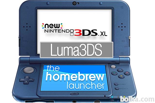 Nintendo Luma3DS v2020 + Homebrew Launcher + navodila + brezplačne...