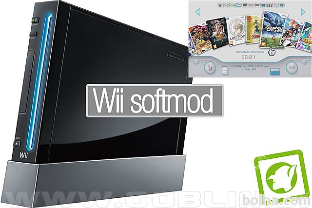Wii softmod PRO + brezplačne posodobitve + navodila