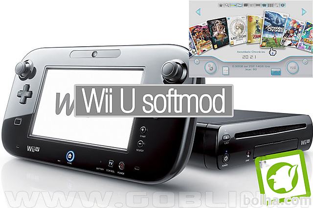 Wii U softmod PRO + SD kartica 8GB + navodila + brezplačne...
