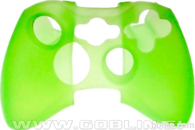 Xbox 360 silikonska prevleka za kontroler, zelena