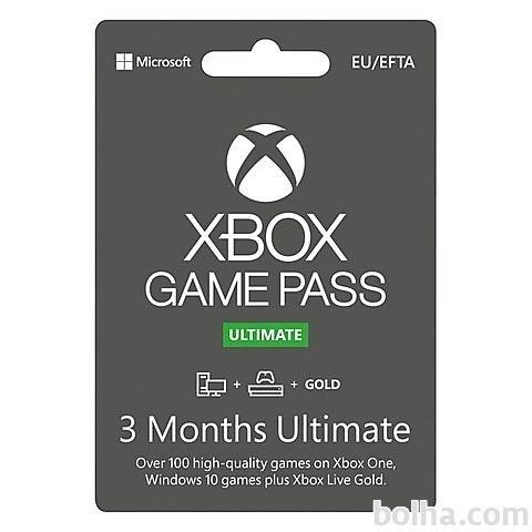 Xbox Game Pass Ultimate za 3 mesece (Xbox One | PC)