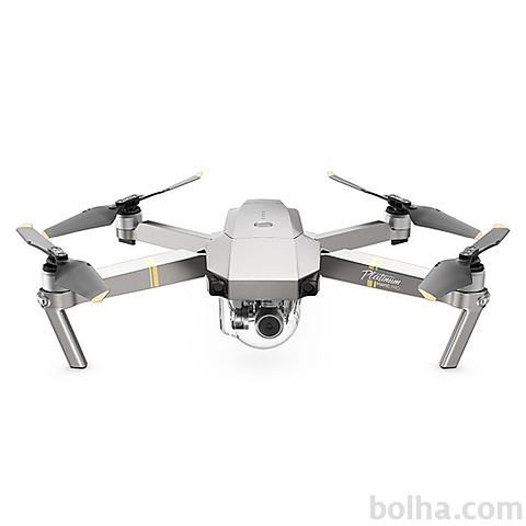 DJI Mavic Pro Fly More Combo Drone Platinum Srebrna