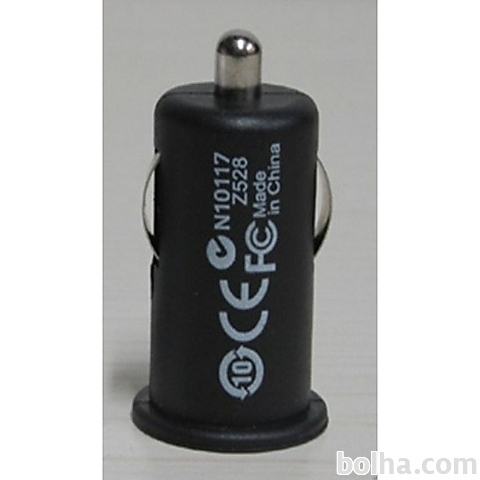 Enojni USB avtomobilski polnilec napajalnik &#2013265924;...