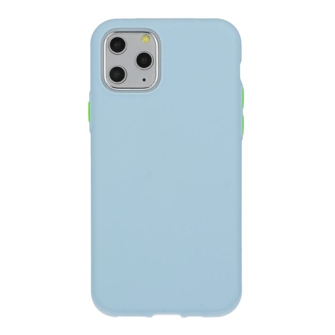Gumiran zaščitni ovitek (TPU) Solid Silicone Case Xiaomi Redmi 9C Blue
