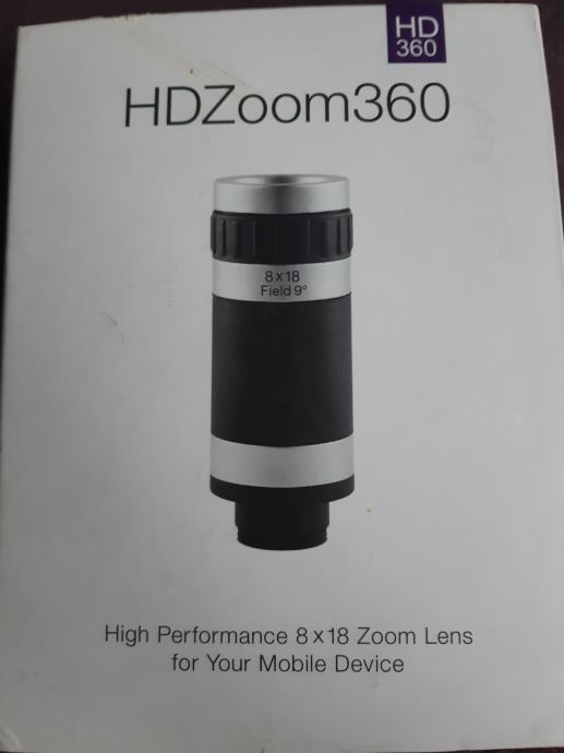 HD zoom za mobilni telefon