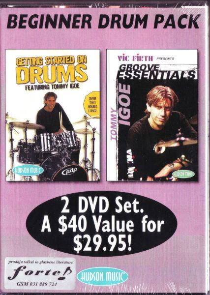 DVD GROOVE ESSENTIALS+GETTING STARTED-IGOE TOMMY