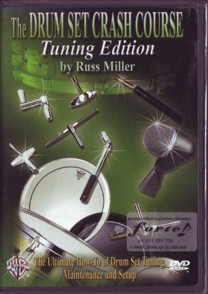 DVD THE DRUM SET CRASH COURSE,TUNING EDITION / MILLER