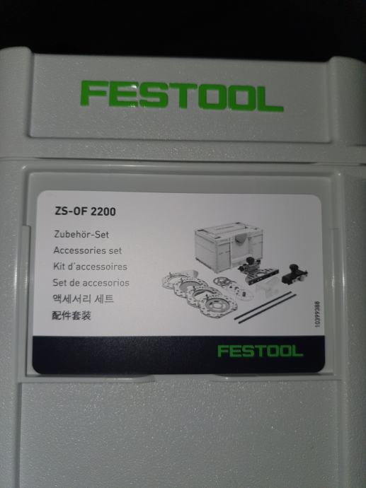 FESTOOL ročni rezkalnik OF 2200 EBPlus, 2200 W