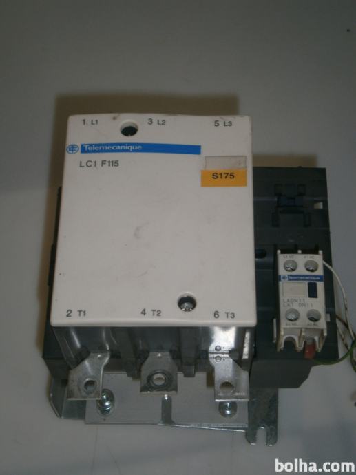 Telemecanique LC1F115 Kontaktor Štarter 600v 100hp 175 Amp