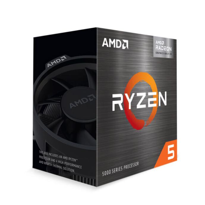 AMD Ryzen 5 | 5600G | 3,9/4,4GHz BOX | 65W | AM4 | Wraith Stealth Hlad