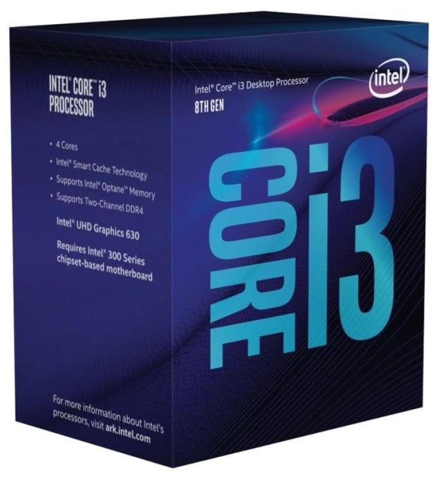 Intel procesor i3-8100 BOX, Coffee Lake