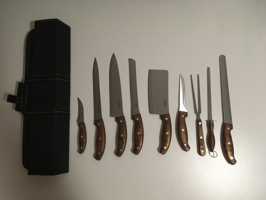 Komplet nožev 9 delni