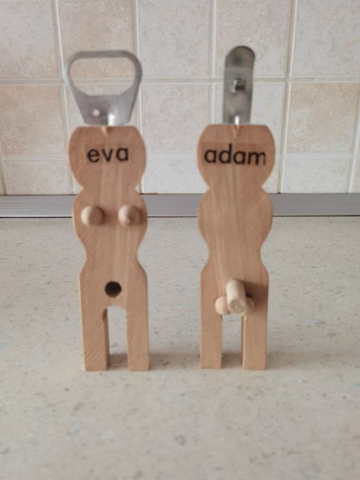 Lesen komplet odpiračev Adam in Eva 18x4,5cm