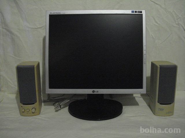 Prodam monitor LG + zvočniki