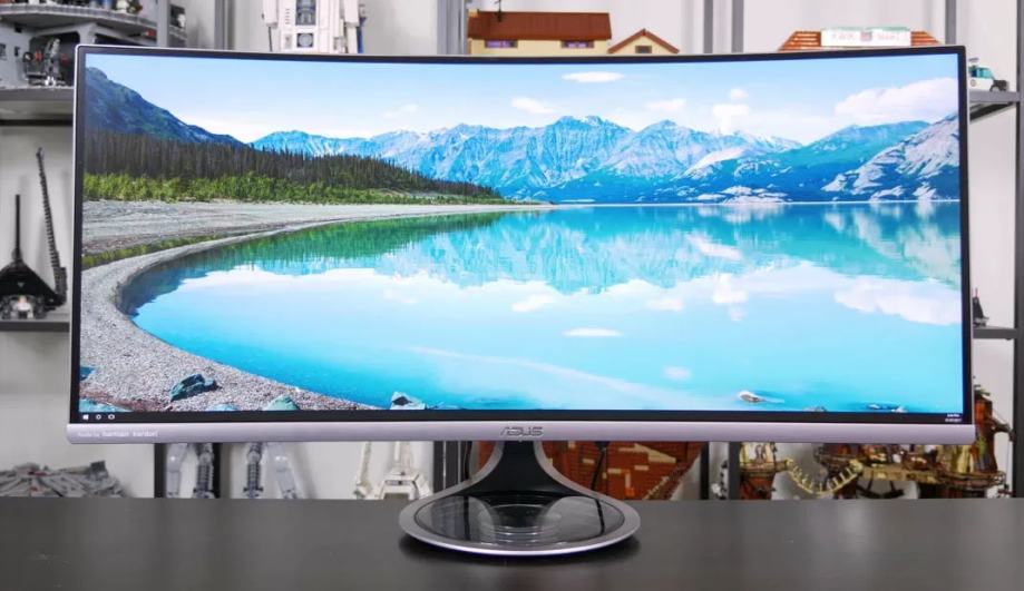 Curved monitor ASUS MX34VQ Harman Kardon