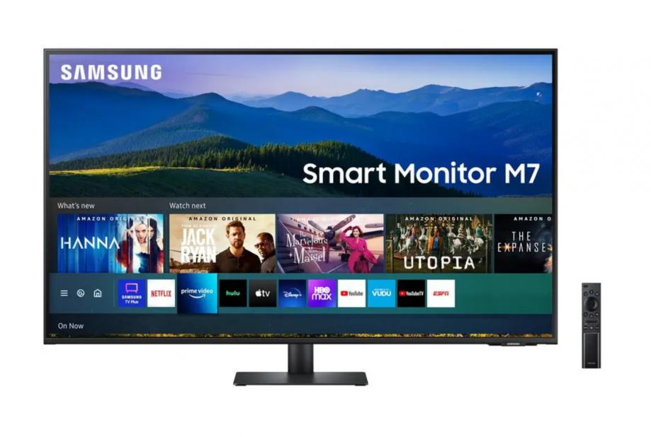 Samsung S43AM700U Smart M7 monitor, 108 cm