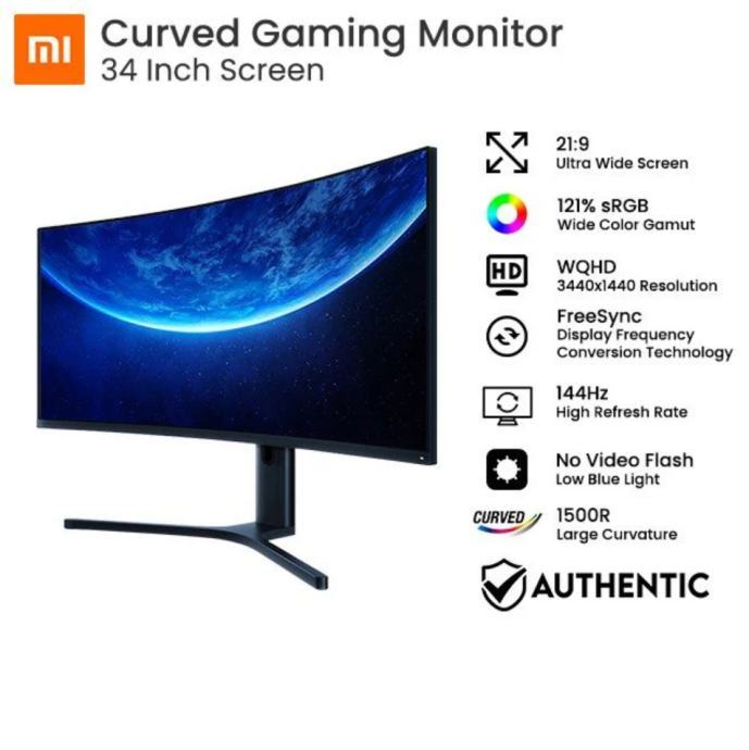 Mi 34 Xiaomi Mi 34 Curved 144 Hz (gaming) monitor