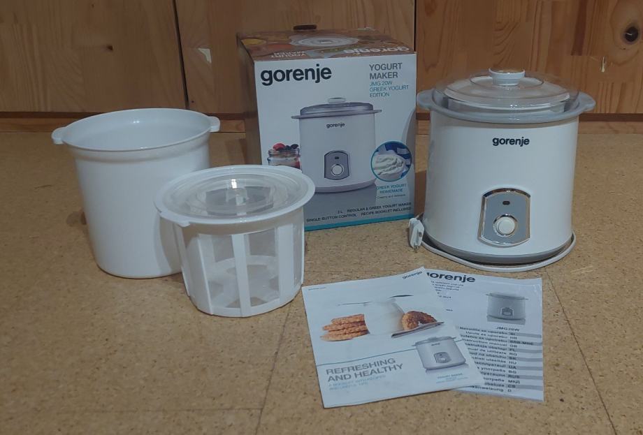 Yogurt maker 2L Aparat za pripravo jogurta Gorenje JMG20W GreekEdition