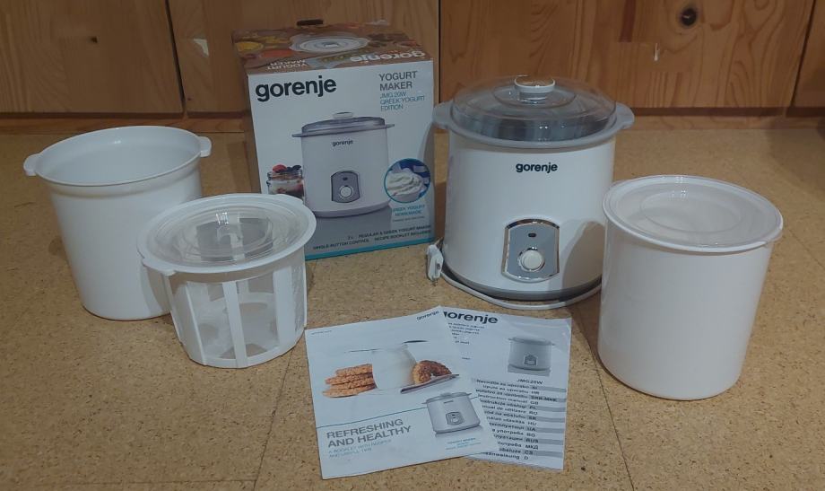 Yogurt maker 2L Aparat za pripravo jogurta Gorenje JMG20W GreekEdition