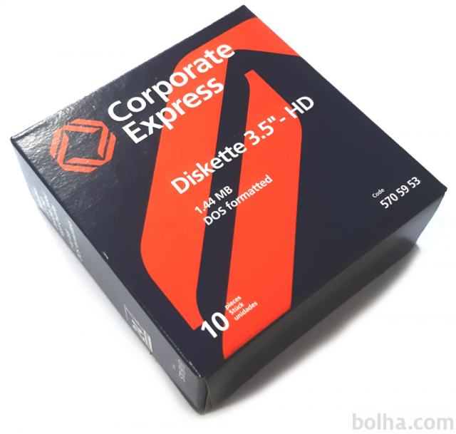 Corporate Express 10x 1,44 MB 3,5" Diskete