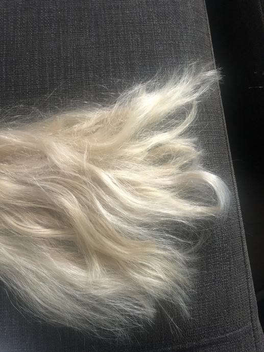 Lasni podaljški pepelnato blond,tape,30cm
