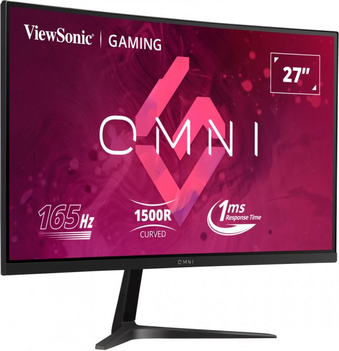 ViewSonic 27" OMNI VX | 2K 2560x1440 165hz Curved | Ultimate Gaming &