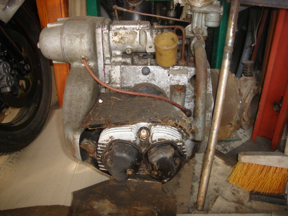 ZUNDAPP KS 600 motor, kompleten od agregataenak kot za motor. kolo,..., 1939 l.