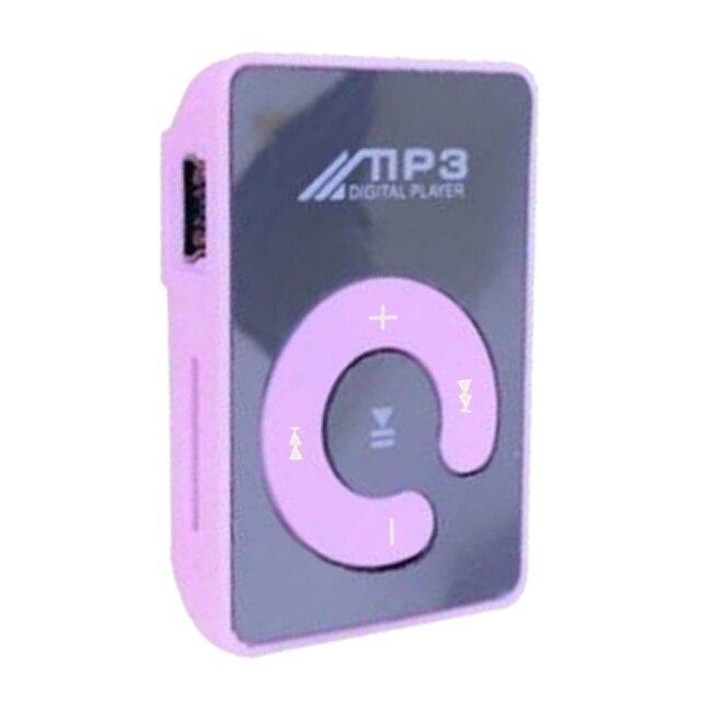 Mirror Portable MP3 Player Mini Clip Waterproof predvajalnik glasbe