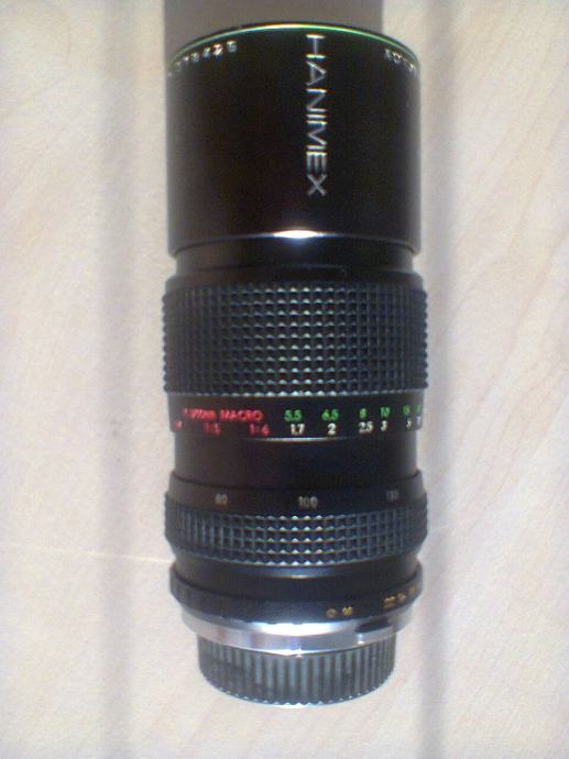Hanimex zoom objektiv 80-200mm, 1:4,5, fi 50mm