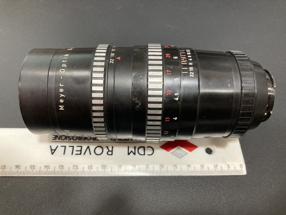 Meyer Optik Görlitz Orestegor 200mm f/4,0 für Praktina – Foto Köberl