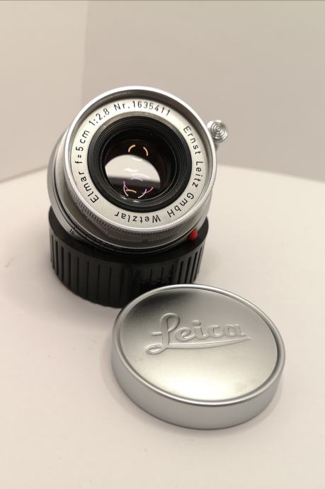 occ Leica Elmar 5 cm f/3.5 vis Chromé – Objectif Boétie