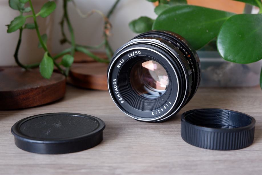 Objectif Pentacon Auto 50 Mm F/1,8 – Monture M42, Révisé, Très Bon état
