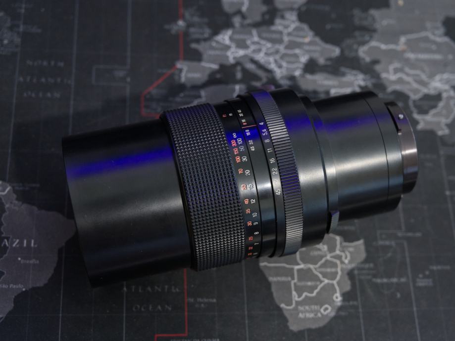 Carl Zeiss Jena Sonnar 300mm F4 Zebra - Objectif Pentacon Six - Vintage