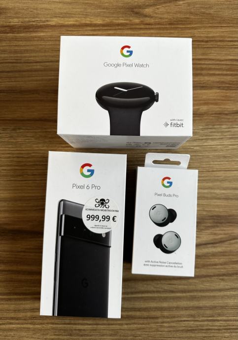 Google Bundle: Pixel 6 Pro + Pixel Buds Pro + Pixel Watch