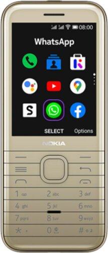 Nokia 8000 4G Dual SIM 4GB 512MB RAM TA-1305 Zlata