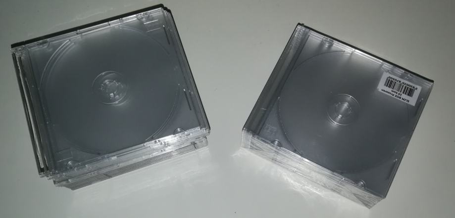 Škatle za CD/DVD/Blu-ray, Slim-Box