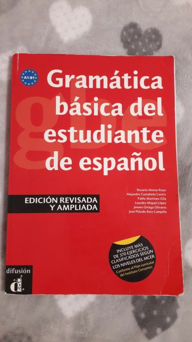 ZA MATURO IZ ŠPANŠČINE: Gramática básica del estudiante de español