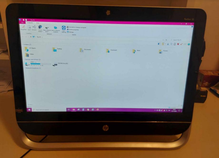 RAČUNALNIK HP PAVILION 20 ALL IN ONE PC, 20 ekran